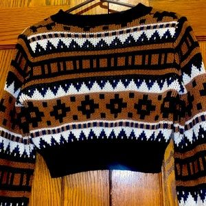 Cropped Sweater 🤎